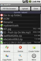 game pic for AndFTP your FTP client